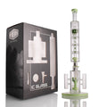 Wholesale display of IC Glass dual-purpose dab rigs and nectar collectors for smoke shops