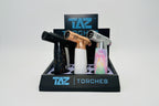 Wholesale display of TAZ four flame butane torches