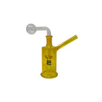 Cylindrical Oil burner with Flower | 9 Colors | OB8009