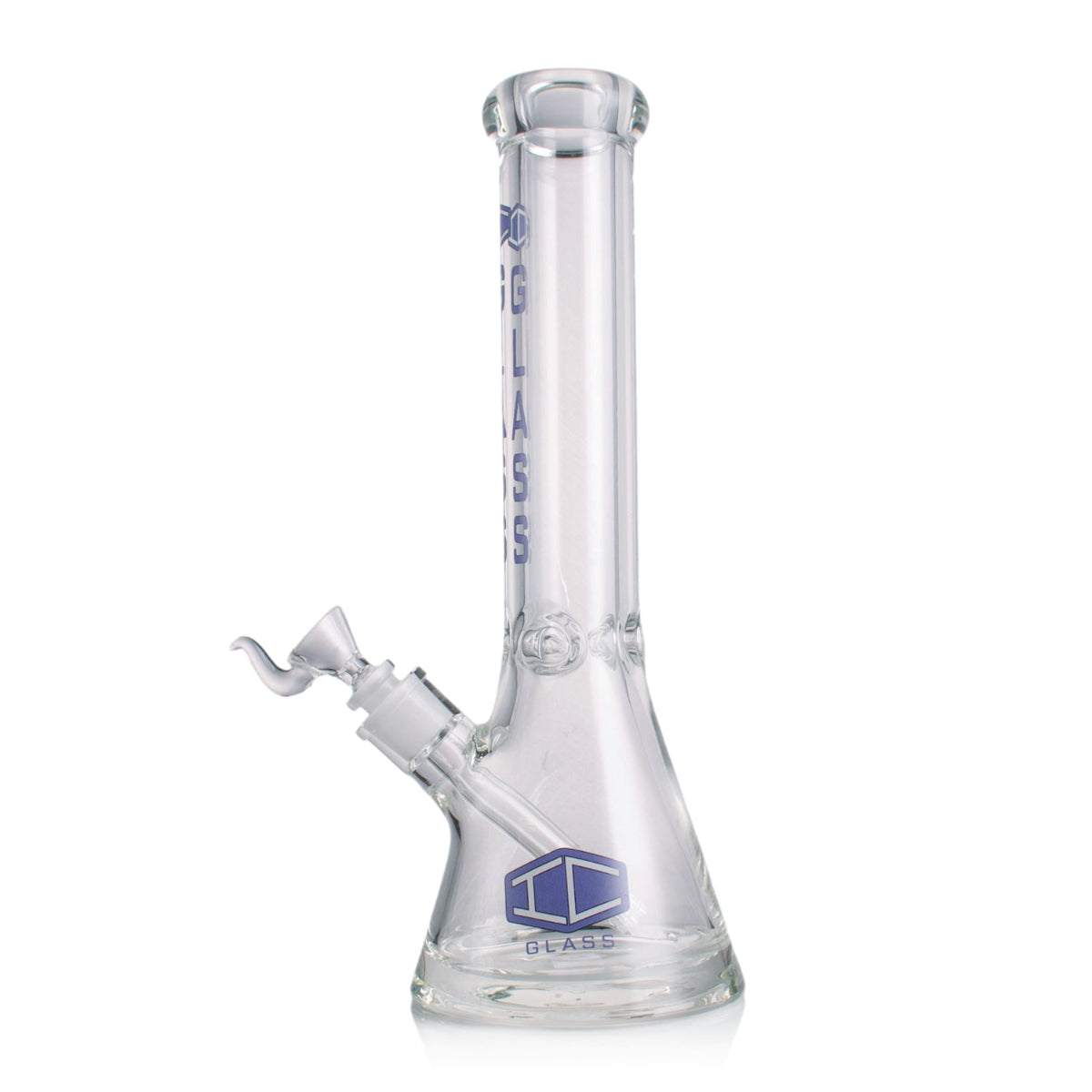 IC GLASS 14" Beaker Bong – 9MM Thick Glass Water Pipe with Heavy Base Secondary image