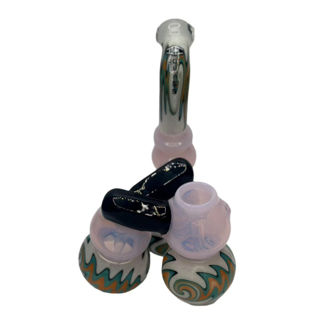 Wig Wag Triple Chamber Bubbler 