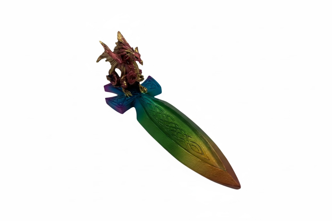 Wooden dragon incense holder for head shops and gift stores

