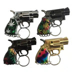 TECHNO - Revolver Style Key Chain Torch Lighters | 12 Units / Display | Display