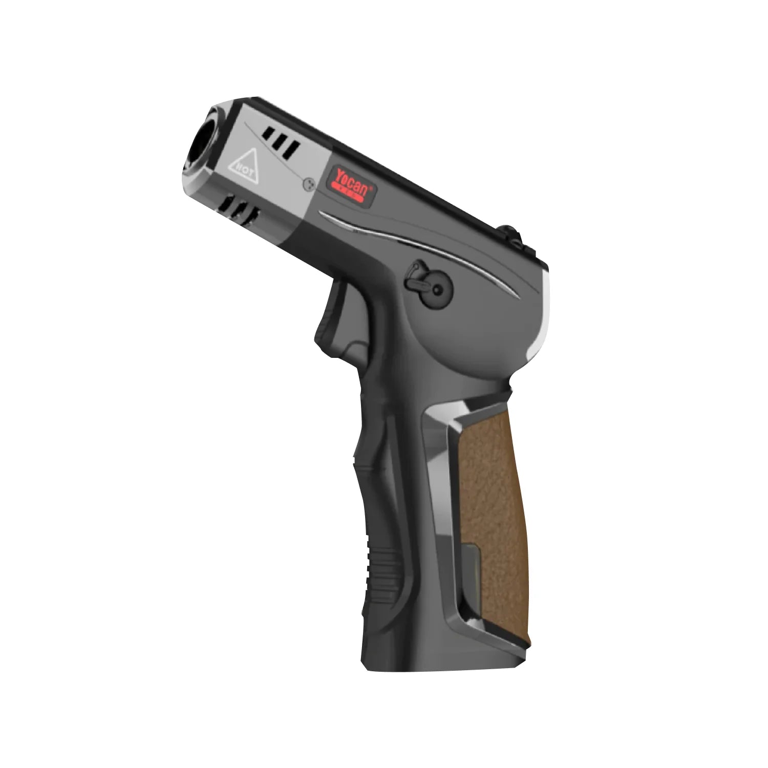 YOCAN RED - BEEF | Butane Torch with Heat Resistant Leather Grip | Single Unit