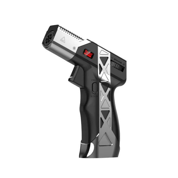 YOCAN RED - DELTA |Torch with Heat Resistant Grip| Thermochromic Muzzle |Tank Level Window| Barrel Thermal Warning | Adjustable Flame Color|TO16