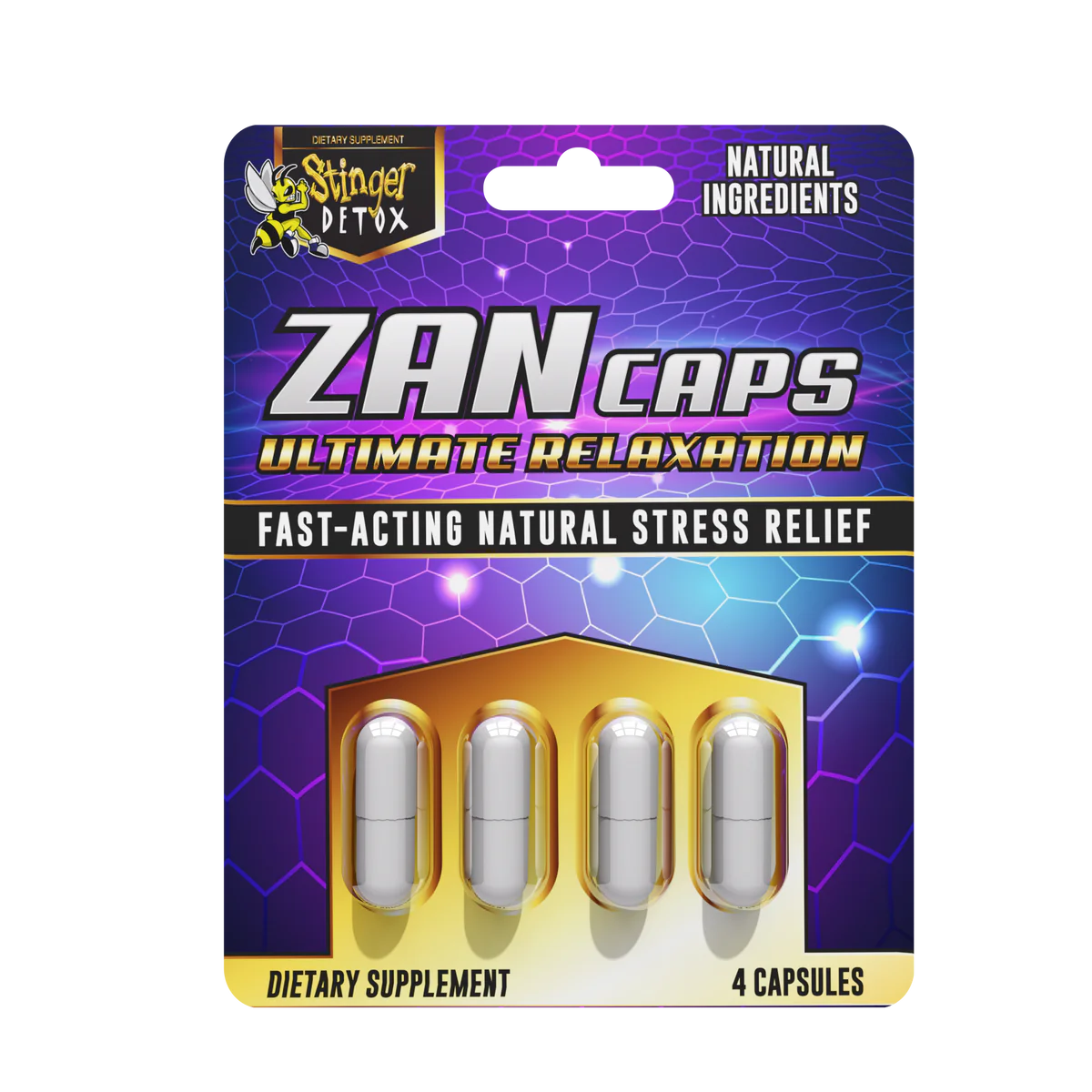 Stinger ZAN Caps | Ultimate Relaxation in Every Unit