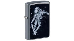 Zippo Lighter – Grey Astronaut Main image