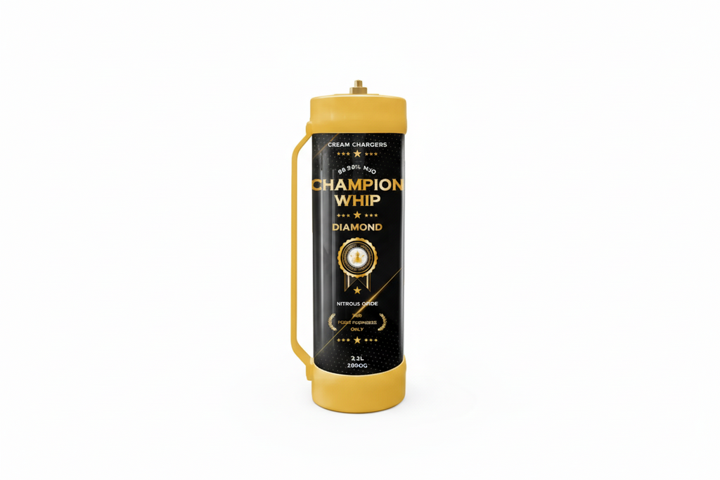 Champion Whip 2000G FOOD-GRADE CREAM CHARGER FOR FOOD PURPOSE ONLY | 2 TANKS/CASE