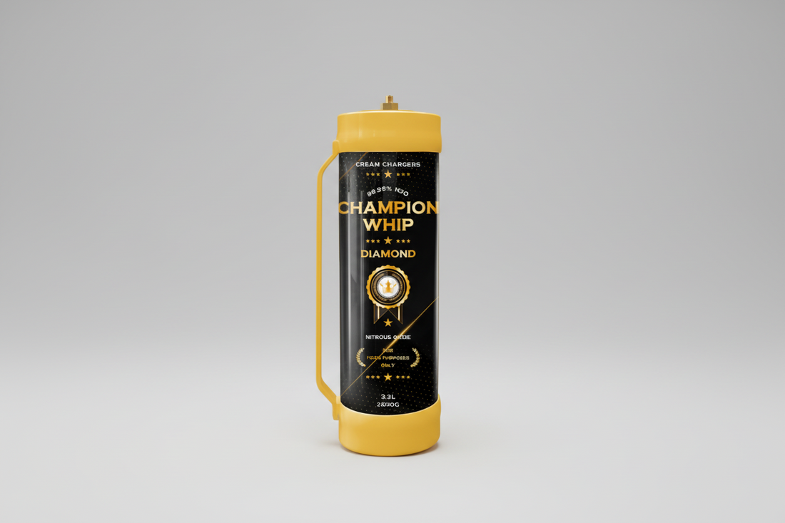 Champion Whip 2000G FOOD-GRADE CREAM CHARGER FOR FOOD PURPOSE ONLY | 2 TANKS/CASE
