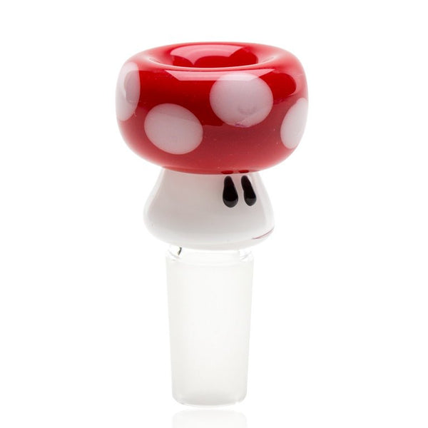 Empire Glassworks Bowl Pieces | Red Mushroom