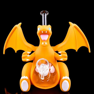 Silicon - Dragon waterpipe | Comes with down stem & bowl piece