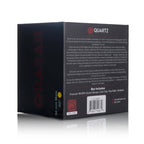back packaging of QUASAR 4th Gen quartz banger with terp pearl system