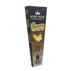 King Palm - Hemp Cones | 1 1/4 Size  6-Hemp cones| 30Packs/Display | Squeeze & POP | WR09