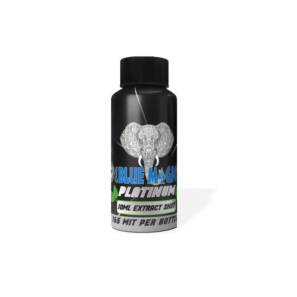 Blue Magic - Exotic Platinum | 10ML Liquid Kratom Shots 165MIT Per Bottle