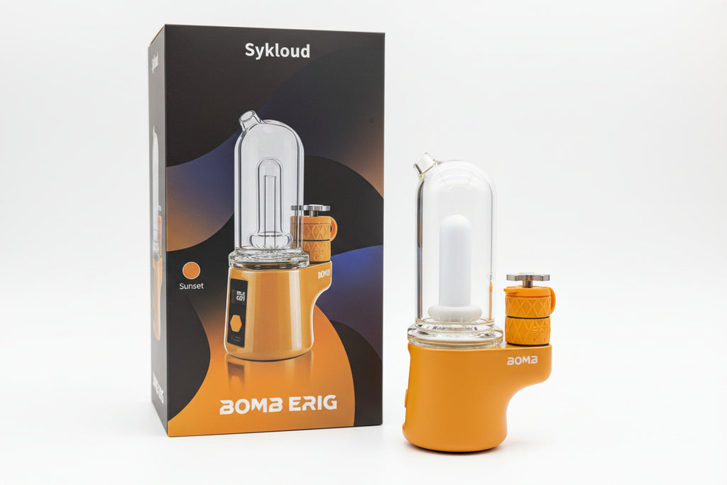 BOMB Sykloud electric dab rig for smoke shop retail
