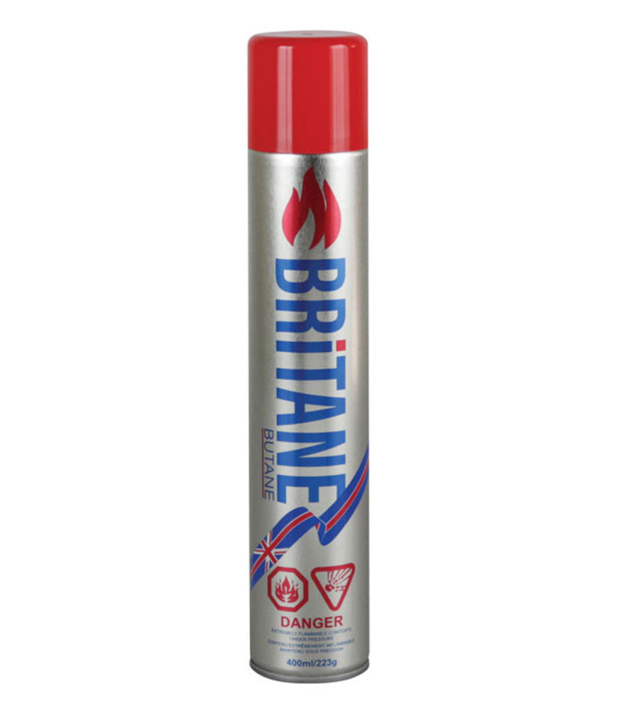 BRITANE Butane Gas 400ml – 12 Cans/Pack | High Purity Fuel