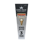 King Palm - Hemp Cones | KING Size  3-Hemp cones| 30Packs/Display | Squeeze & POP | WR10