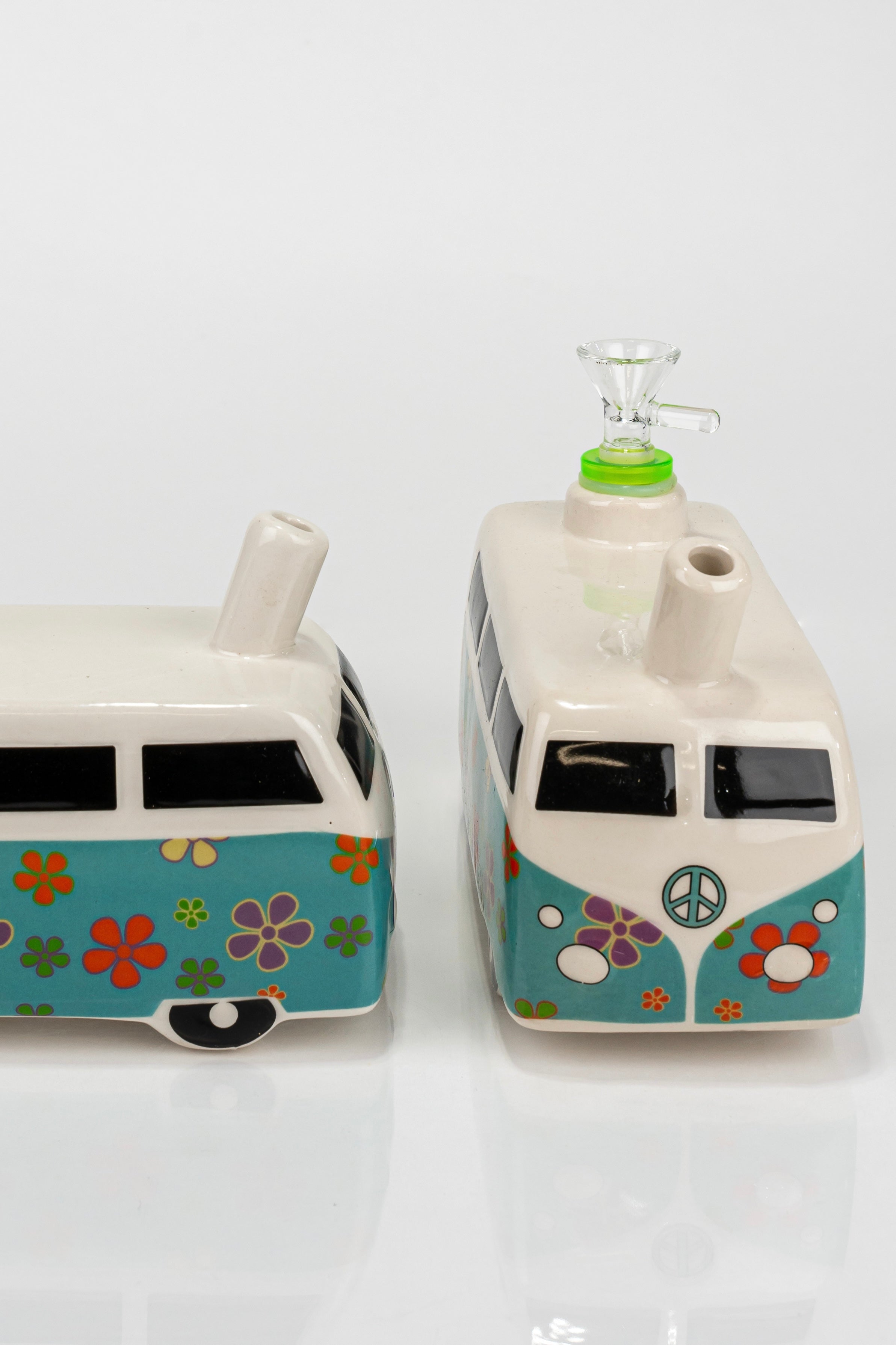 CHEECH BUS- CERAMIC WATER PIPE