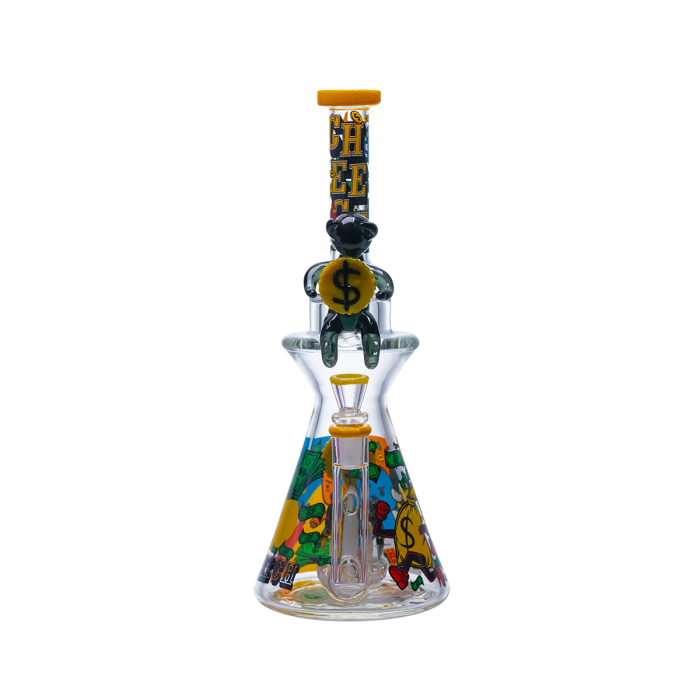 CHEECH - MONEY BAGS HUSTLER GLASS RIG | CHE428