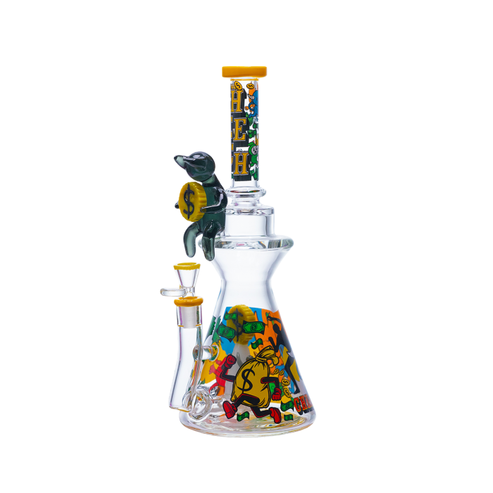 CHEECH - MONEY BAGS HUSTLER GLASS RIG | CHE428
