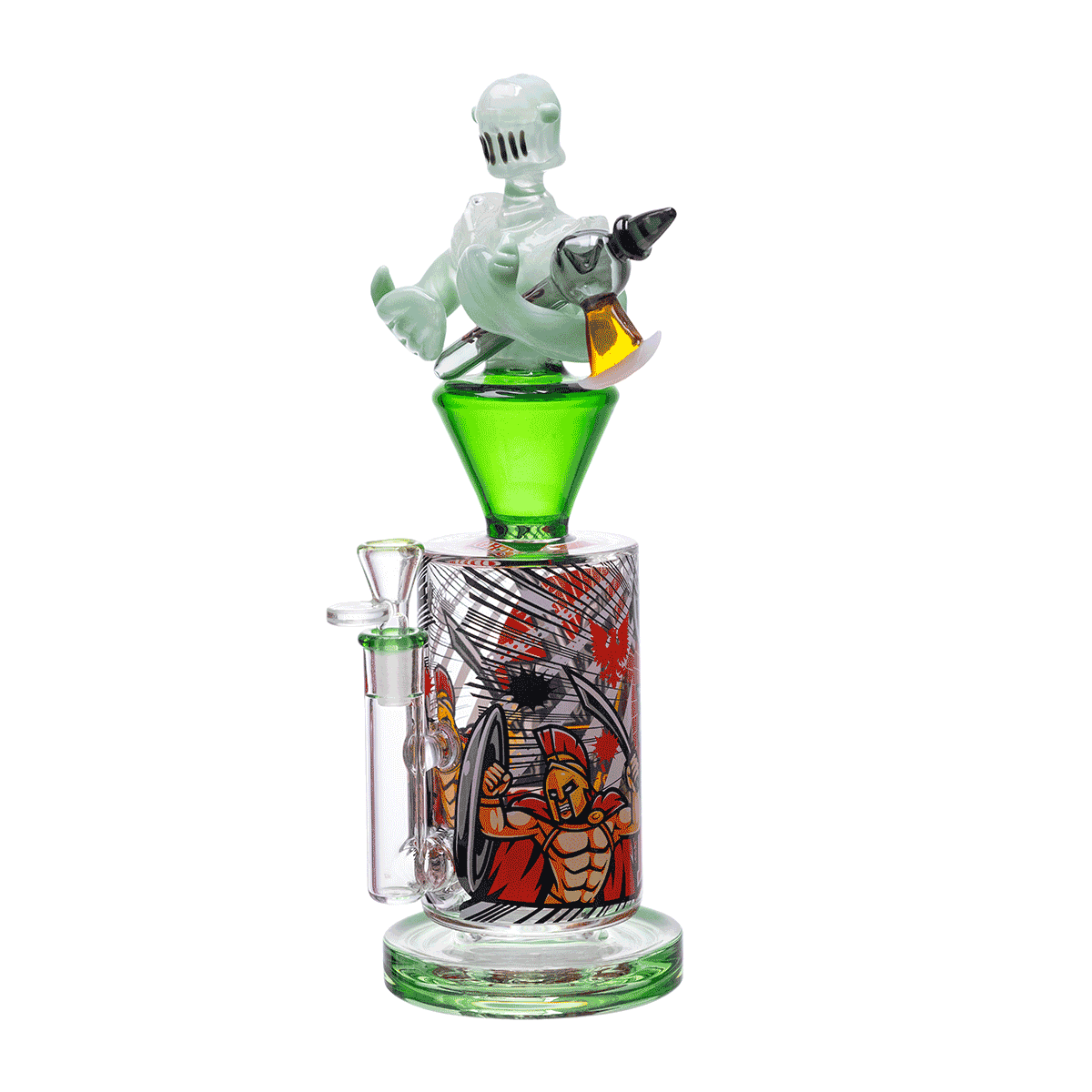 CHEECH - MEDIEVAL WARRIOR COLLECTOR GLASS PIECE | CHE432
