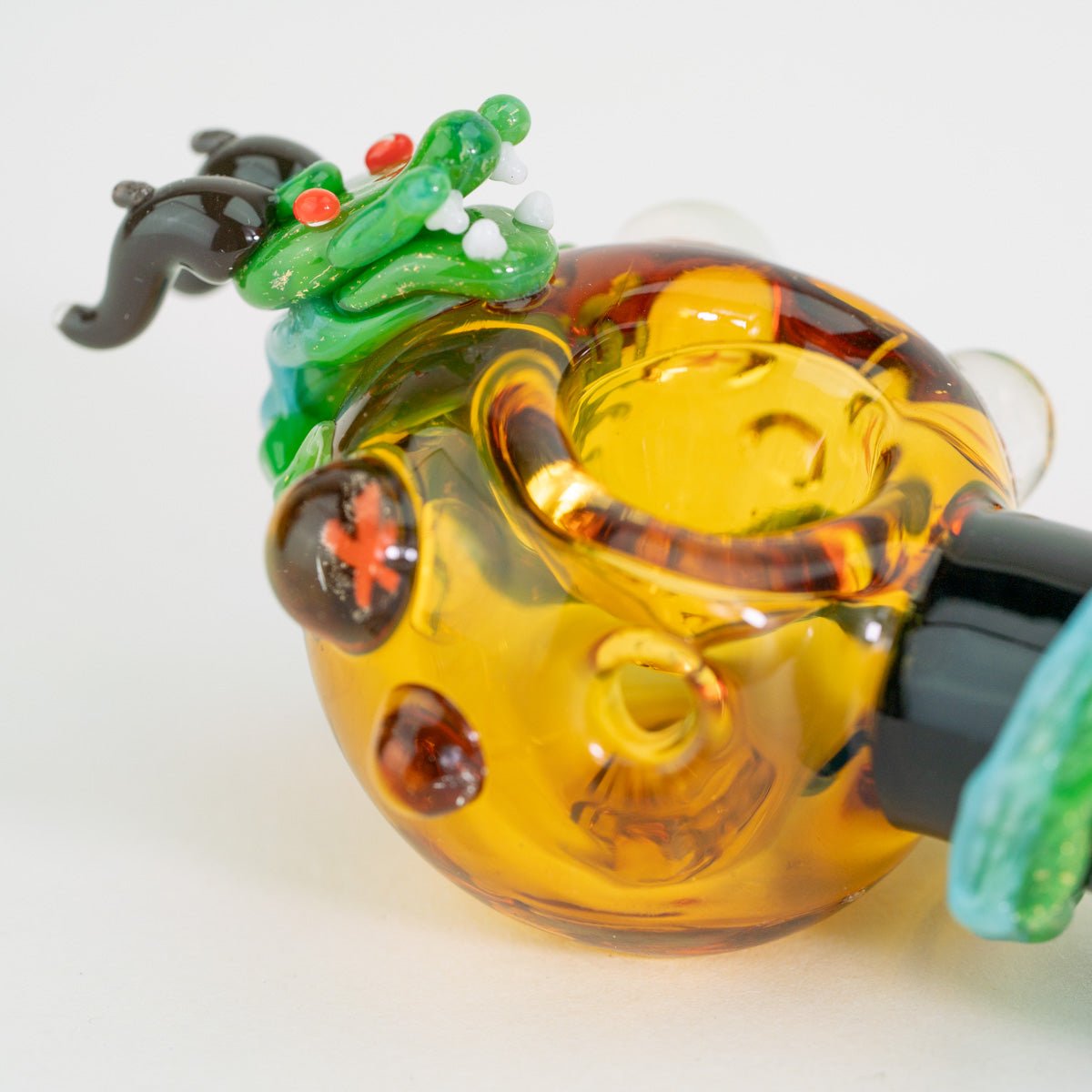 Empire Glassworks Dragon Sphere Hand Pipe