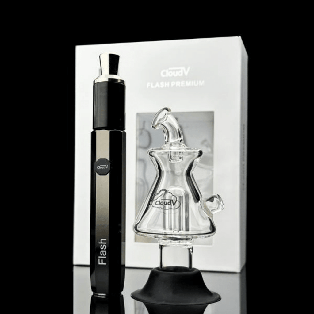 cloudv-flash-premium-kit-metallic-black-with-bubbler
