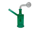 Cylindrical Oil burner with Flower | 9 Colors | OB8009