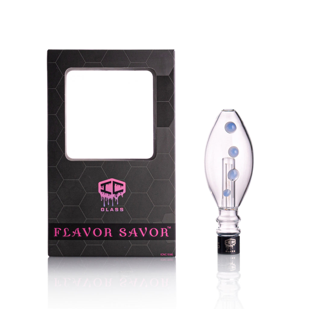IC GLASS - Flavor Savor | comes with 6 accessories & Adapter for HUNI BADGER | Single Unit