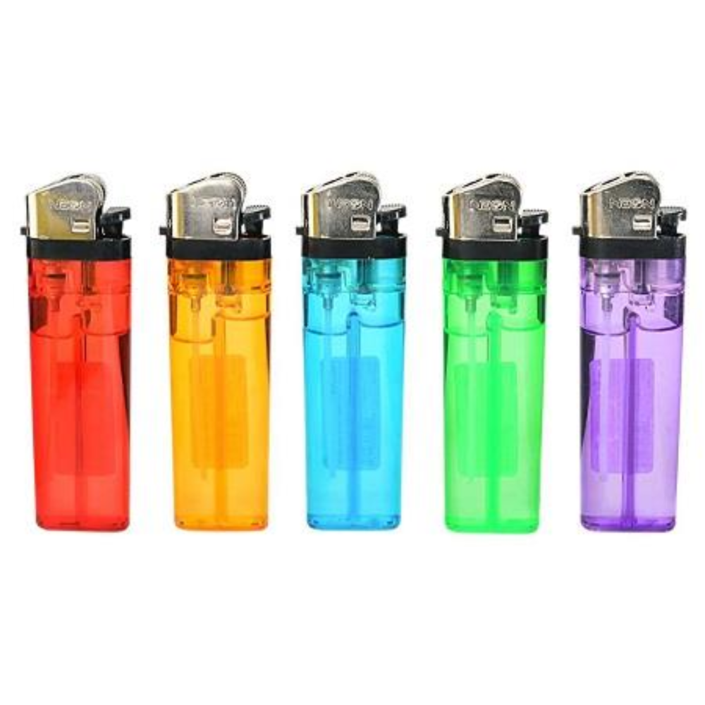 NEON Gas Lighter | Mixed Colors | Pack of 50 Secondary image
