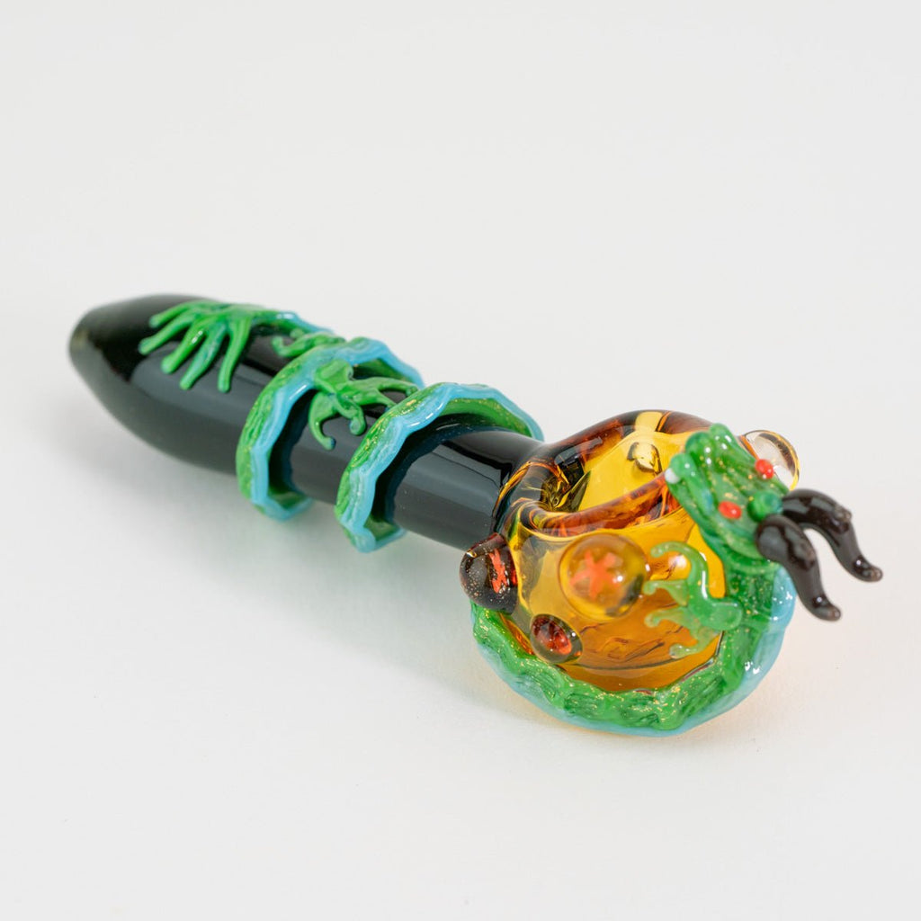 Empire Glassworks Dragon Sphere Hand Pipe