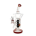 dual color recycler bong