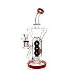 dual color recycler bong
