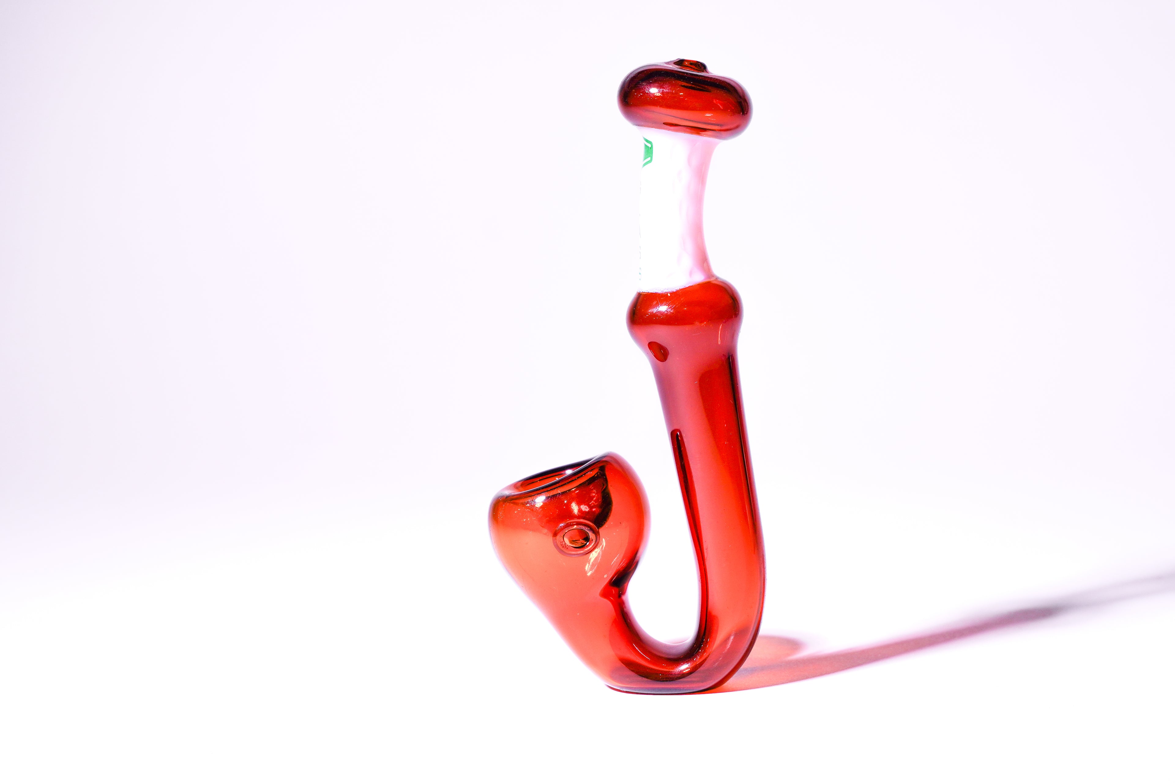 IC Glass - Slime color Sherlock Pipe | ICHP165