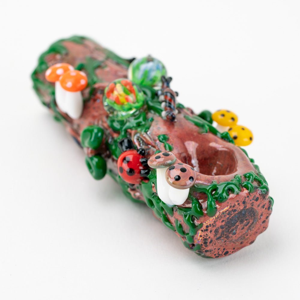 Empire Glassworks Mossy Log Hand Pipe | HP405 Secondary image