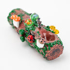 Empire Glassworks Mossy Log Hand Pipe | HP405