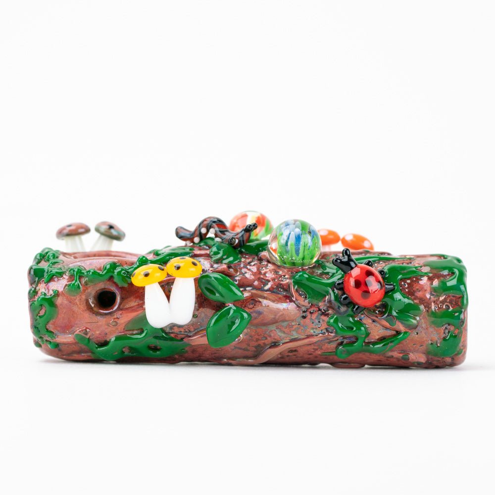 Empire Glassworks Mossy Log Hand Pipe | HP405