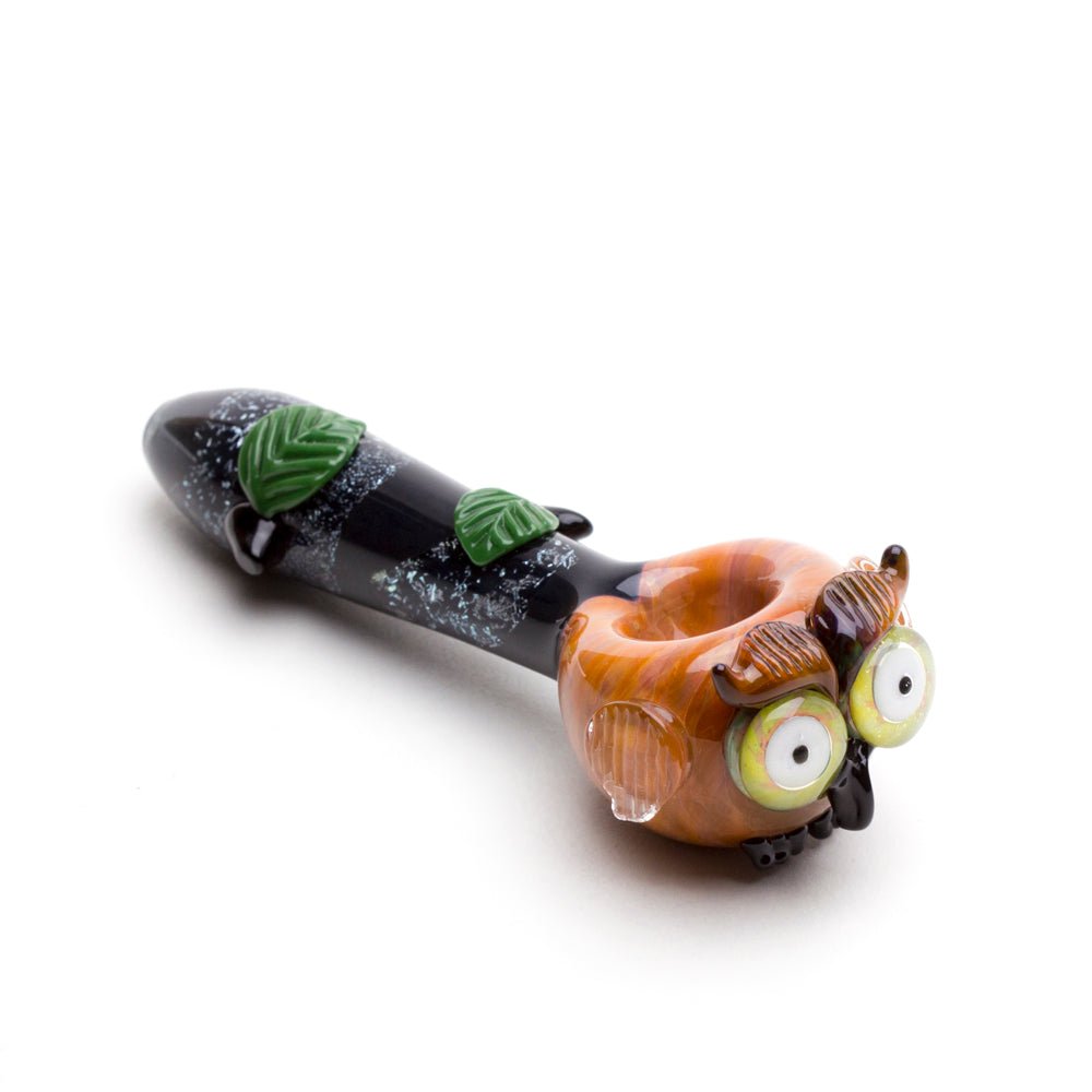 Empire Glassworks Owl Mini Spoon Pipe Main image