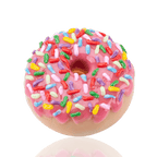 Empire Glassworks Pink Sprinkle Donut Dry Pipe