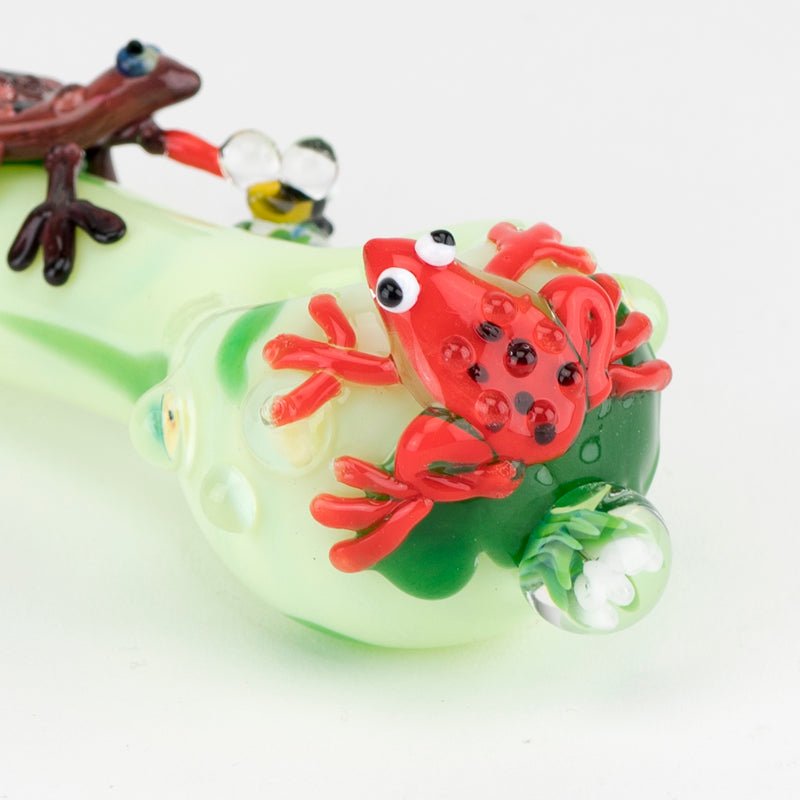 Empire Glassworks Ribbit Small Spoon Pipe Secondary image