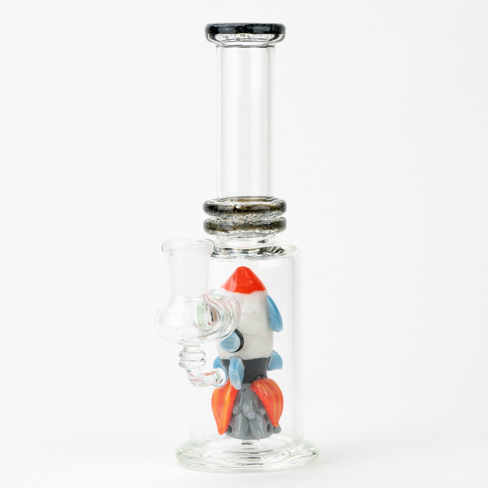 Empire Glassworks Mini Rig Rocket Water Pipe Secondary image