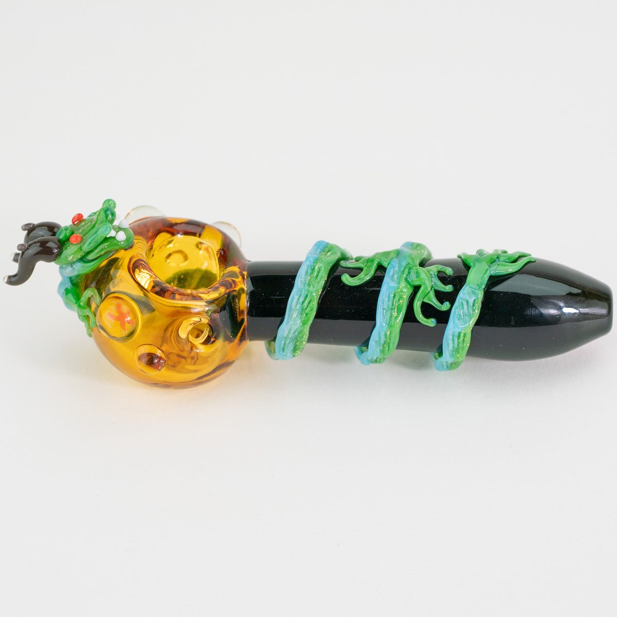 Empire Glassworks Dragon Sphere Hand Pipe
