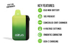 Exxus - Vape Snap DLX 510 Voltage Battery | Fits 3.5G Cartridges | Single Unit