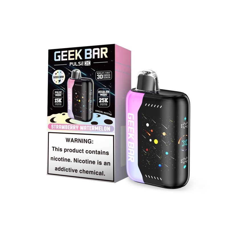 GEEKBAR PULSE X  Disposable Vape 25K  puff, dual mesh coils | 5Units/Box