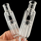CloudV - Flash Premium Clear Bong Bubbler | Recycler Bubbler | Single Unit