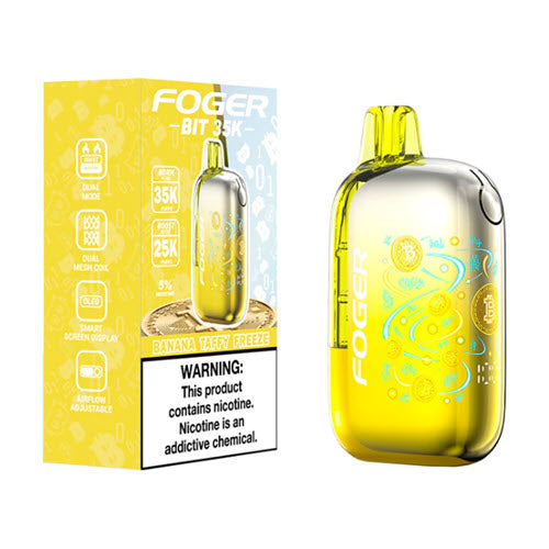 Foger Bit 35K Disposable Vape | 35,000 Puffs | 5 Units/Box | Wholesale