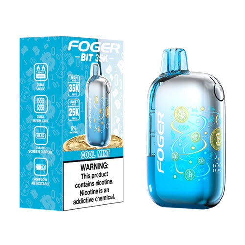 Foger Bit 35K Disposable Vape | 35,000 Puffs | 5 Units/Box | Wholesale