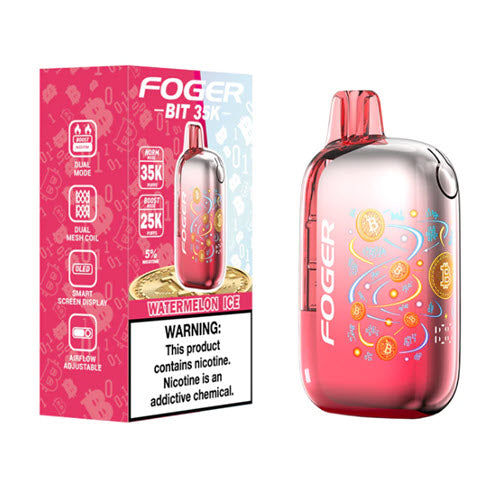 Foger Bit 35K Disposable Vape | 35,000 Puffs | 5 Units/Box | Wholesale