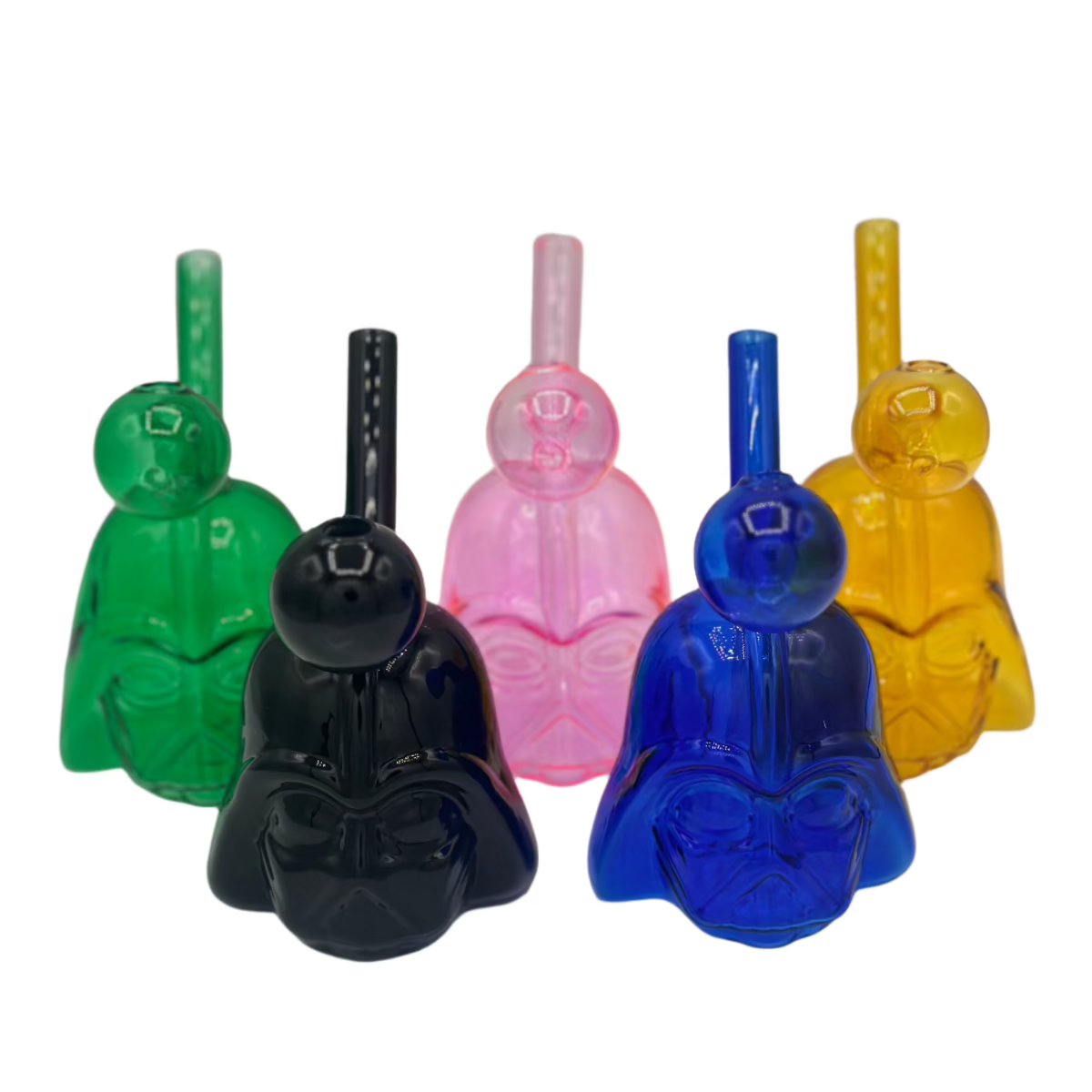 Character Oil Burner | Pack of 5 Colors – Wholesale Glass Pipes & Smoking Accessories Secondary image