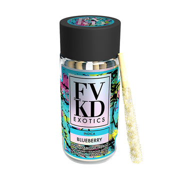 FVKD Exotics Liquid Diamond Pre-Rolls – 5 Pack | 1.5g Each | 7.5g Total